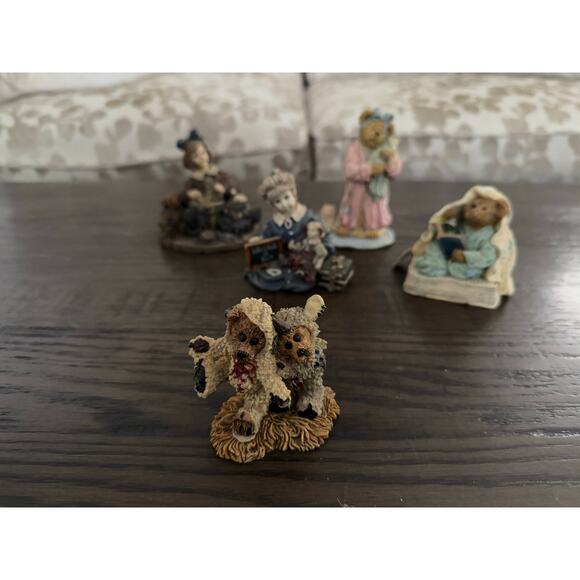 Boyds Bears Folkstone Collection – Lot of 5 (Bearstone, Yesterday’s) - Picture 4 of 8